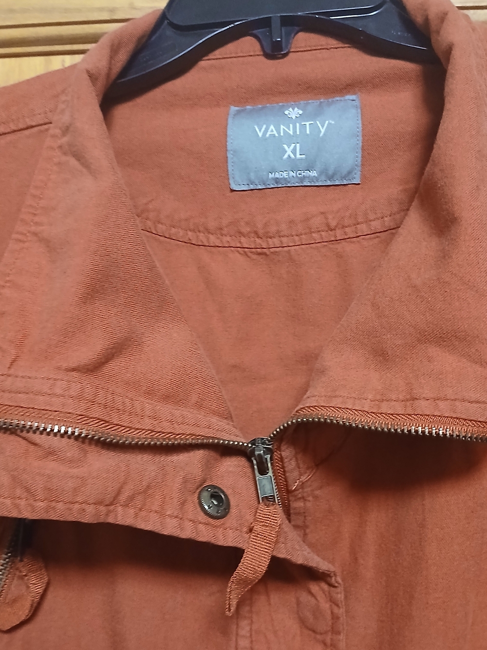 Vanity Orange/Rust Utility Jacket - Picture 2 of 5